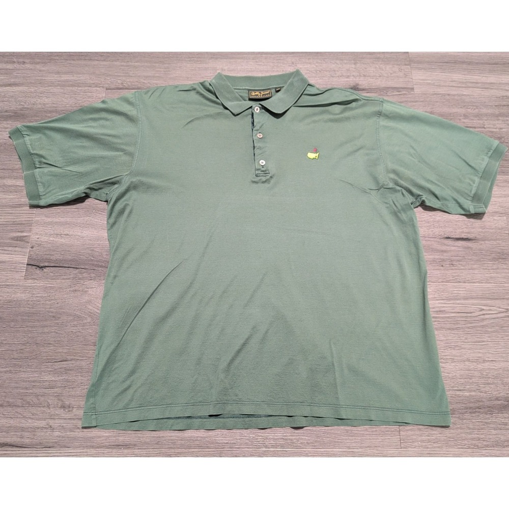 Bobby Jones Collection Men's Green Augusta Masters Polo Shirt‎ Size XL